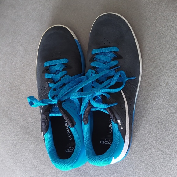 NIKE Paul Rodriguez CTD SB sz 8 Black/White-Photo Blue 654863-014 Skate Shoe - Picture 3 of 5